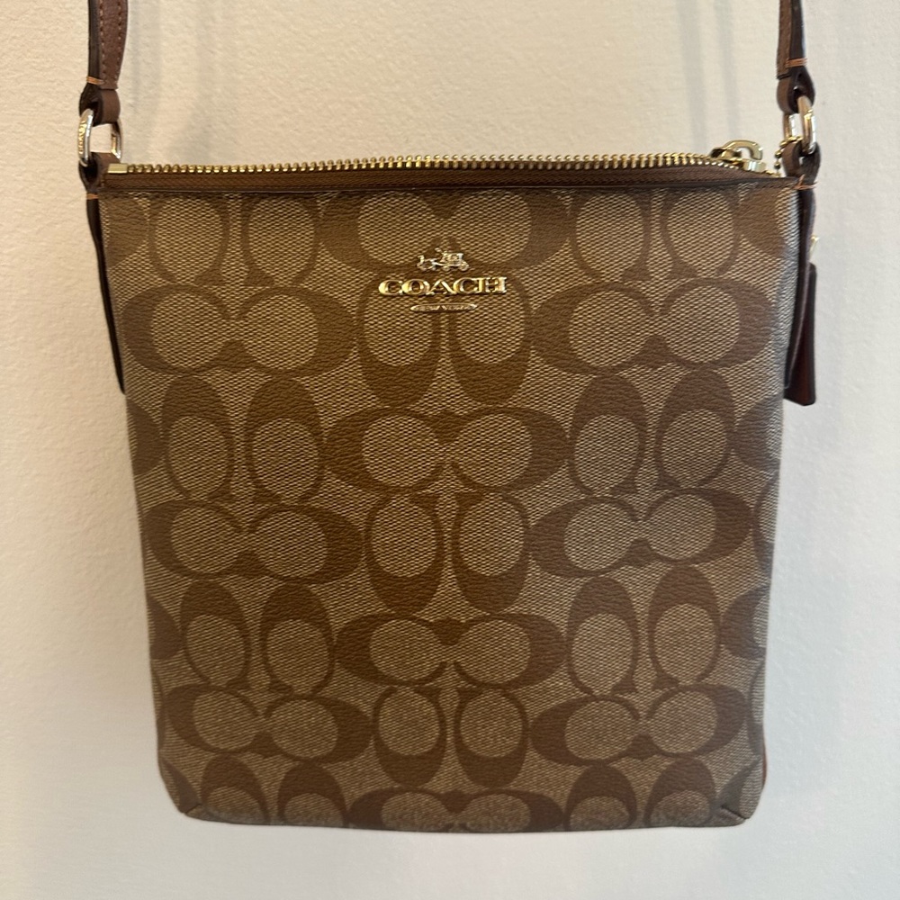 Coach Crossbody Purse in brown